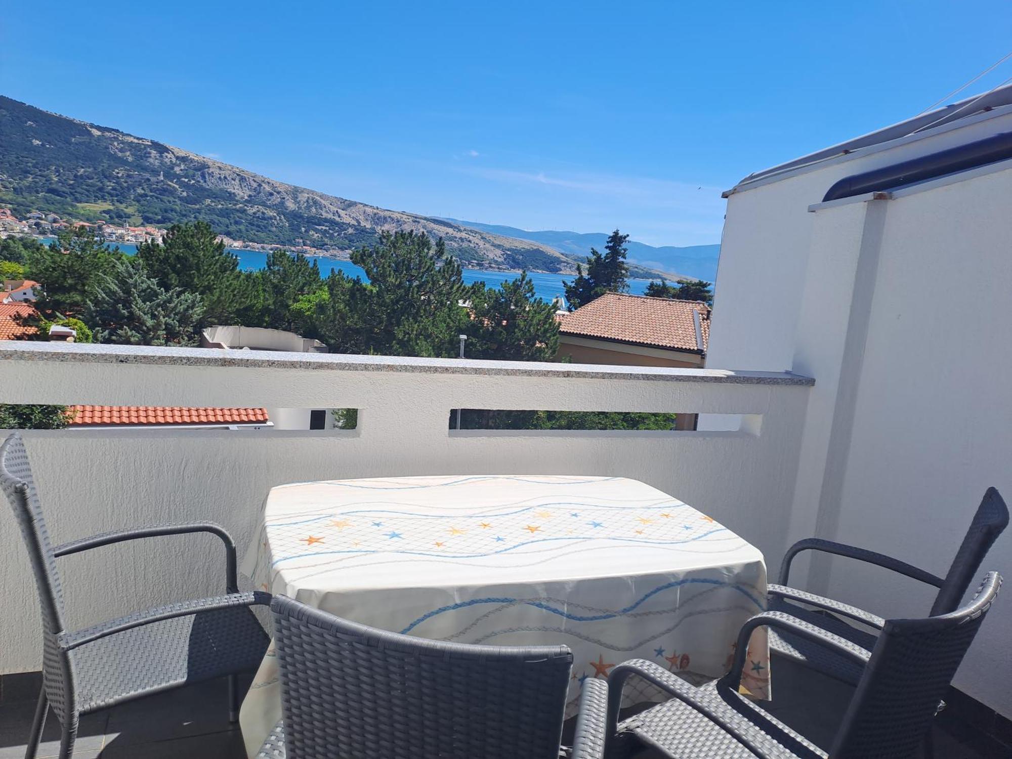 Apartment Zarok 2 Baška Eksteriør bilde